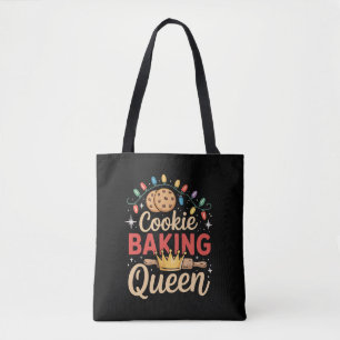 Cookie Bakken Koningin Bakkerij Kerstmis  Draagtas