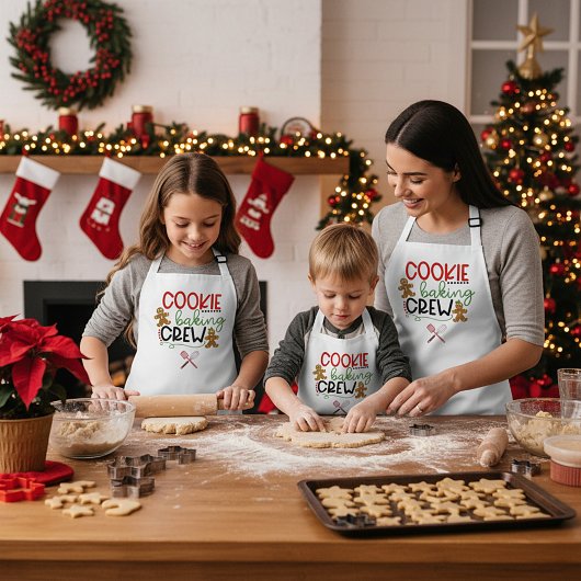 Cookie bakploeg schort
