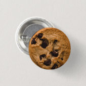 Cookie | Betaalde goederen Ronde Button 3,2 Cm (Voorkant /achterkant)