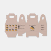 Cookie Box Gepersonaliseerd Bedankdoosjes (Uitgevouwen)