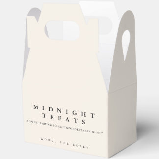 Cookie Box - Midnight Treats Bedankdoosjes