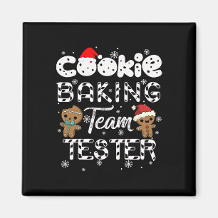 Cookie Byking Team Tester Gemberkoek Kerstmis Magneet