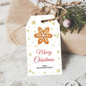Cookie-cadeautags | Kerstfeestcadeau Cadeaulabel