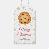 Cookie-cadeautags | Kerstfeestcadeautag Cadeaulabel (Voorkant)