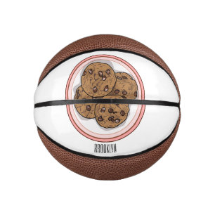 Cookie cartoon afbeelding chocolade chip basketbal