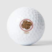 Cookie cartoon afbeelding chocolade chip golfballen (Voorkant)