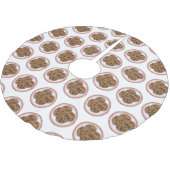 Cookie cartoon afbeelding chocolade chip kerstboom rok (Gekanteld)