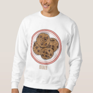 Cookie cartoon afbeelding chocolade chip trui