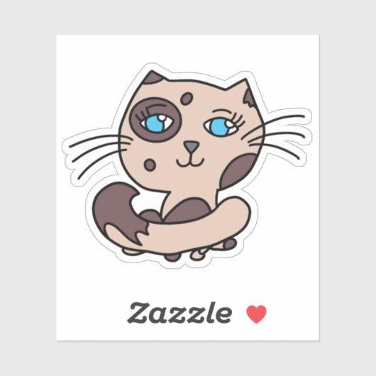 Cookie Cat Sticker (Vel)