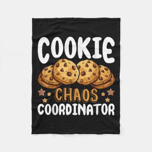 Cookie Chaos Coördinator Fleece Deken (Voorkant)