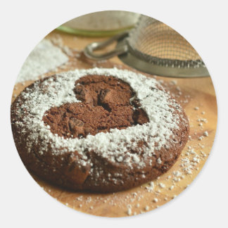 Cookie Chocolate Classic Ronde Sticker