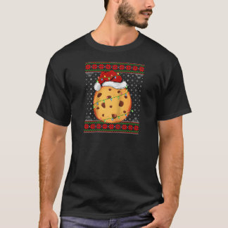 Cookie Christmas Lights Ugly Sweat Père Noël Cooki