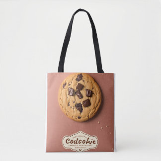 "Cookie Company Logo Design Bag - Sweet Treat Bran Draagtas