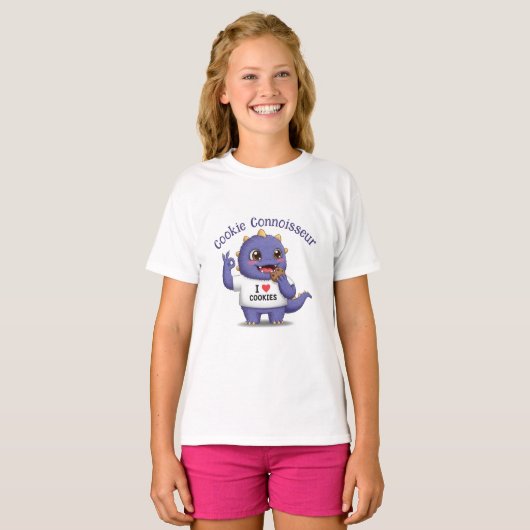 Cookie Connoisseur T-shirt (Voorkant volledig)