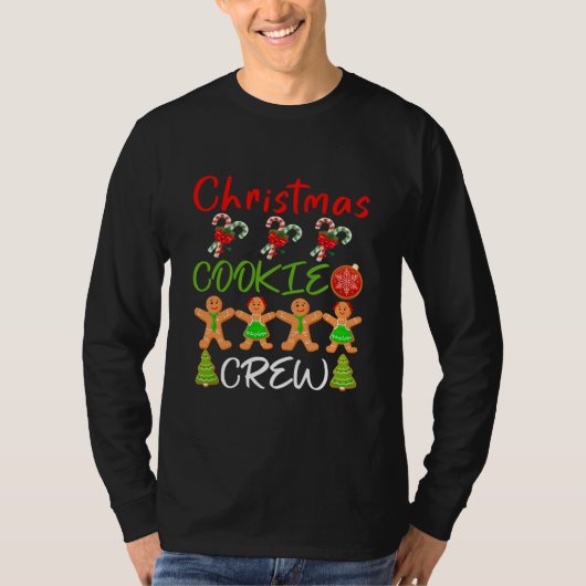Cookie Crew Baking Team Shirt Gingerbread Cookie (Voorkant)