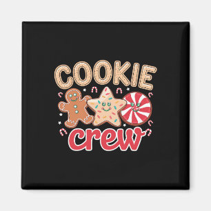 Cookie Crew Gingerbread Christmas Squad Familie Te Magneet