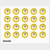 Cookie cupcake boeket bakken cadeau label stickers (Vel)