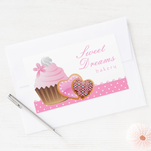 Cookie Cupcake Boulangerie Sticker Icing Points (Enveloppe)