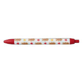 Cookie Cute Gingerbrood Men Zwarte Inkt Pen (Voorkant)
