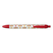 Cookie Cute Gingerbrood Men Zwarte Inkt Pen (Achterkant)