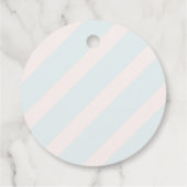 Cookie Cute Kawaii Gingerbrood Man Bedankjes Labels (Achterkant)