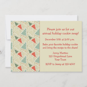 Cookie Cutters, Cookie Exchange Invitation Kaart