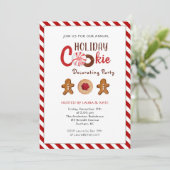 Cookie de Noël de vacances Décoration invitation d (Debout devant)