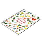 Cookie de Noël personnalisé ou Carnet de recette (Côté gauche)