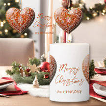 Cookie de Noël rustique Décoré traditionnel