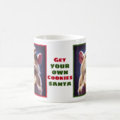 Cookie de Noël - une souris sacrée Mug (Centre)