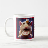 Cookie de Noël - une souris sacrée Mug (Gauche)