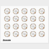 Cookie Decorating Party Ronde Sticker (Vel)