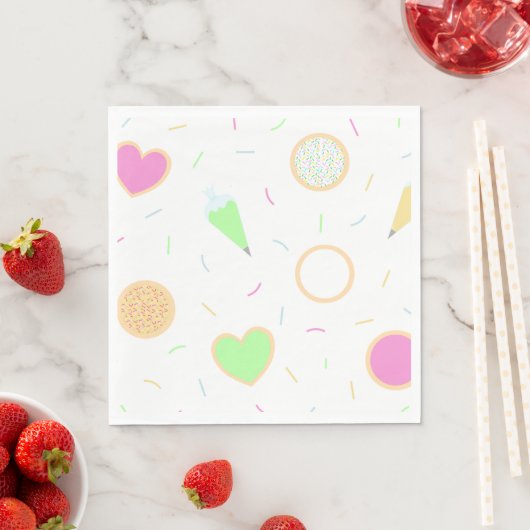 Cookie Decorating Verjaardag Lunch Servet Collecti (Insitu)