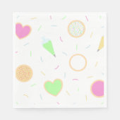 Cookie Decorating Verjaardag Lunch Servet Collecti (Voorkant)
