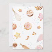 Cookie Decoreren Verjaardagsfeestje Kaart (Achterkant)