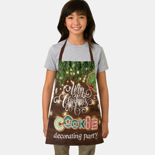 Cookie Decorting Kerstfeest Apron Schort (Insitu)