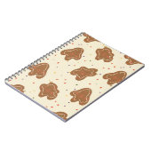 Cookie Dough Patroon Ivoor Kleuren Notitieboek (Linkerzijde)