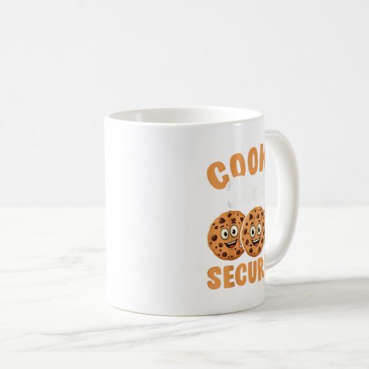 Cookie Er Security Koffiemok (Voorkant rechts)