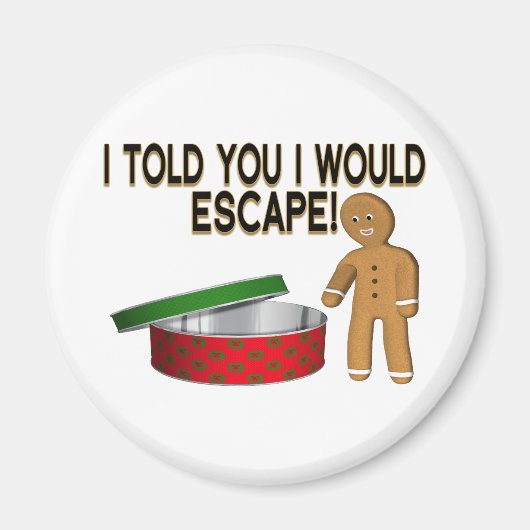 Cookie Escape Magneet (Voorkant)