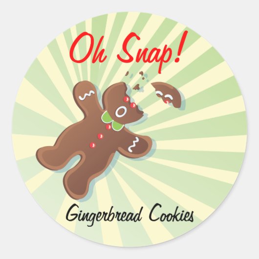 Cookie Exchange Bake Sale Labels (Voorkant)