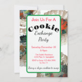 Cookie Exchange Christmas Party Invitation (Devant)