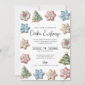 Cookie Exchange Christmas Party Kaart (Voorkant)