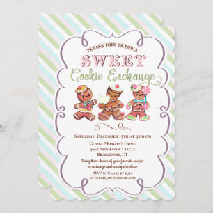 Cookie Exchange Fête Invitation