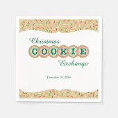 Cookie Exchange Frosted Holiday Cookies Servetten (Voorkant)