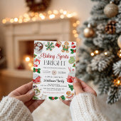Cookie Exchange Party Invitation Kaart