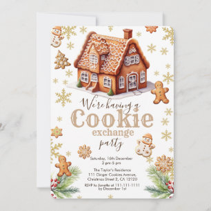Cookie Exchange Party UITNODIGING