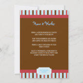 Cookie Exchange Sucre Cookie Invitation (Dos)