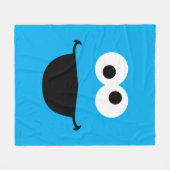 Cookie Face Art Fleece Deken (Voorkant (Horizontaal))