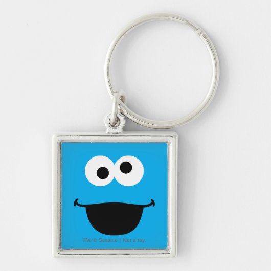Cookie Face Kunst Sleutelhanger (Voorkant)