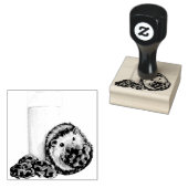 Cookie Hog Rubberstempel (Gestempeld)